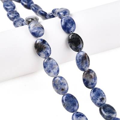 Natural Blue Spot Jasper Beads Strands
