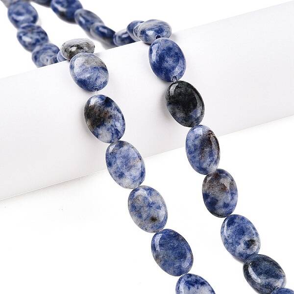 Natural Blue Spot Jasper Beads Strands