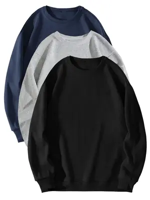 Unisex 2024 New Brand Crewneck Essentials Sweatshirt, 2000s Clothes, Long Sleeve Crew Neck Pullover, Fashion Streetwear Comfy...