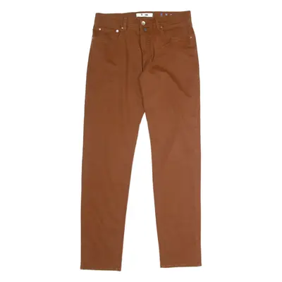 PIERRE CARDIN Lyon Chino Mens Trousers Orange Regular Tapered W34 L34