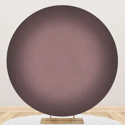 Black And Pink Gradient Circle Birthday Backdrop - Aperturee