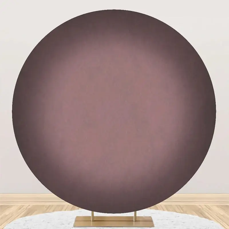 Black And Pink Gradient Circle Birthday Backdrop - Aperturee