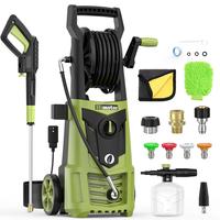 Himotor Electric Pressure Washer - Max 1400W 2.8GPM with Nozzle Set, Power Washer with Hose Reel, Foam Cannon Included, Car W...