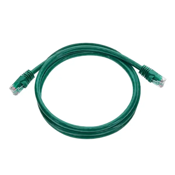 3429 Monoprice Cat6 Ethernet Patch Cable Snagless RJ45 Stranded 550MHz UTP Pure Bare Copper Wire 24AWG 5ft Green