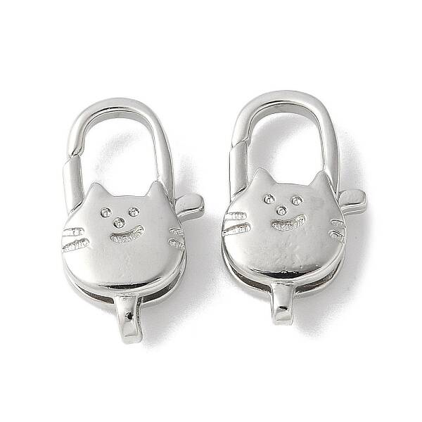 Brass Lobster Claw Clasps