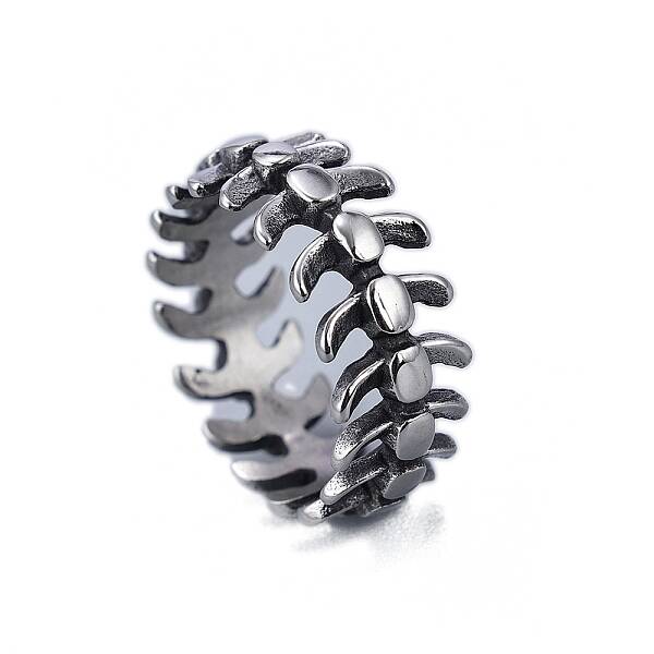 Drgon Bone Stainless Steel Finger Rings for Men