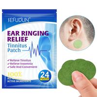 Ear Ringing Relief Patch, 1 Box/2 Boxes(24pcs/box) Tinnitus Patch, Ear Care Patch, Fast and Effective Patch for Ear Ringing, ...