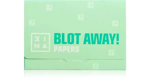 3INA Blot Away Papers Mattifying Wipes