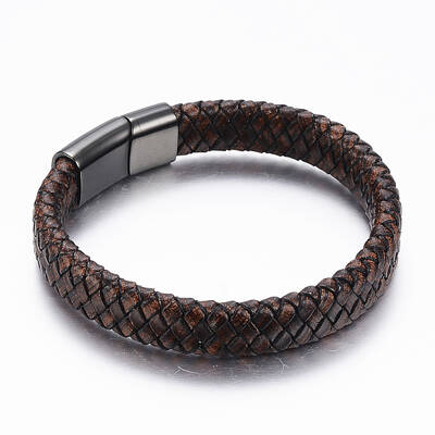 PU Leather Cord Bracelets