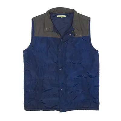ADVENTURIDGE Puffer Gilet Blue 90s Mens XL