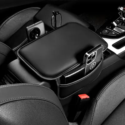 Car Center Console Armrest Pad, Car Decor Accessories for Girls & Boys, Car Stuff, Truck Accessories, Universal Car Armrest C...