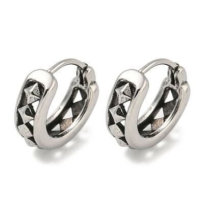 316 Surgical Stainless Steel Hoop Earrings
