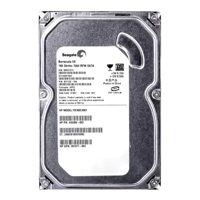 397377-003 HP 160GB 1.5Gb/s SATA 7200 3.5-inch 8MB Hard Drive