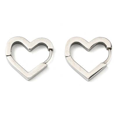 Tarnish Resistant 201 Stainless Steel Huggie Hoop Earrings