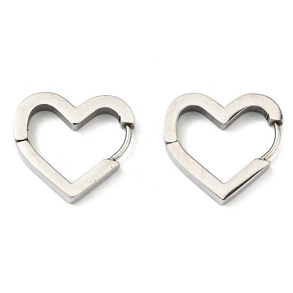Tarnish Resistant 201 Stainless Steel Huggie Hoop Earrings