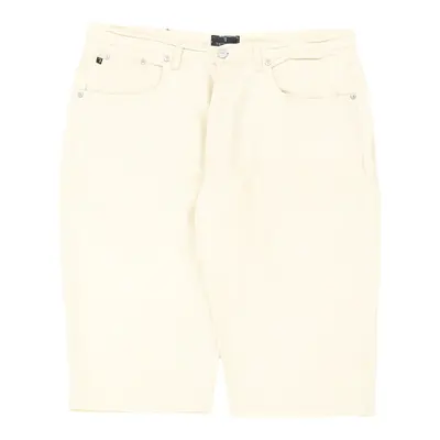 Trussardi Shorts - 38W UK 18 White Cotton