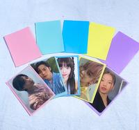 Meowcafe [61x91mm] Premium Colored Sleeves for Kpop Photocard Double Sleeving