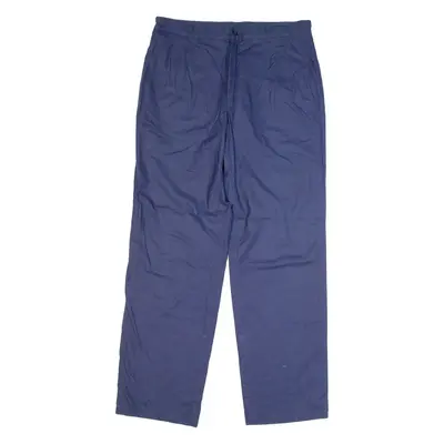 ACKERMANN Mens Trousers Blue Regular Straight W32 L31