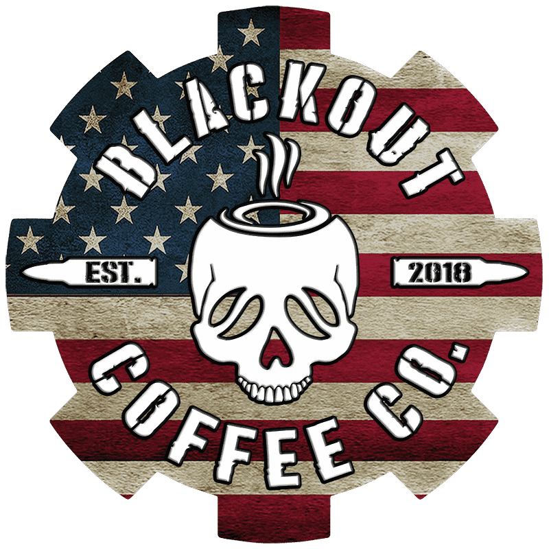 AMERICANA Blackout Coffee Logo Vinyl Decal