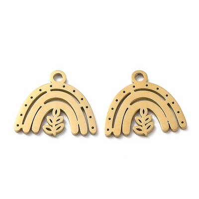 Ion Plating(IP) 304 Stainless Steel Charms