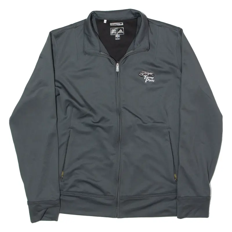 ADIDAS Track Jacket Grey Womens M