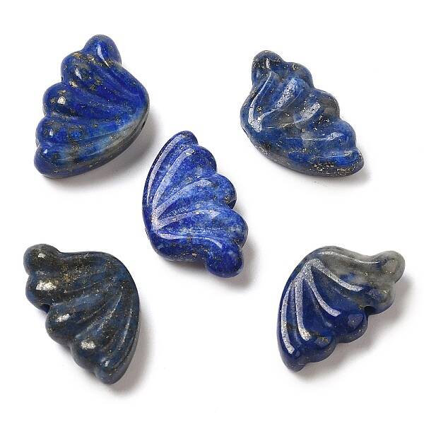 Natural Lapis Lazuli Carved Beads