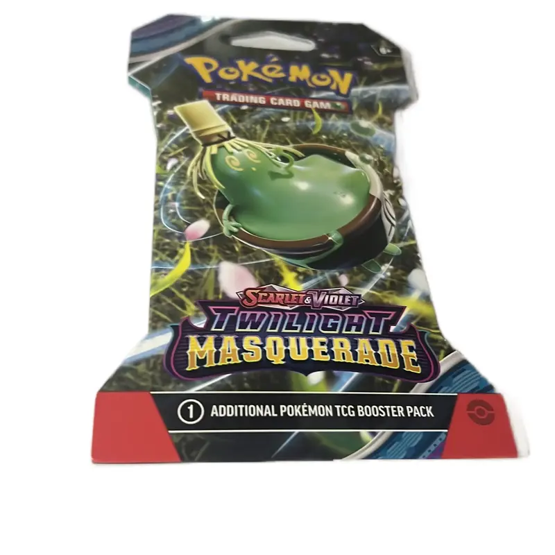 Pokemon Scarlet & Violet Twilight Masquerade Booster Pack twilight masquerade