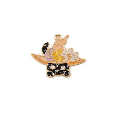 Alloy Enamel Pendants