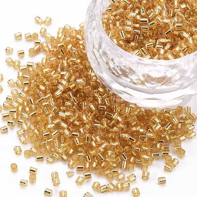 Glass Bugle Beads
