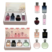 Women's mini perfume collection,fresh floral and fruity fragrance box,elegant women's daily spray