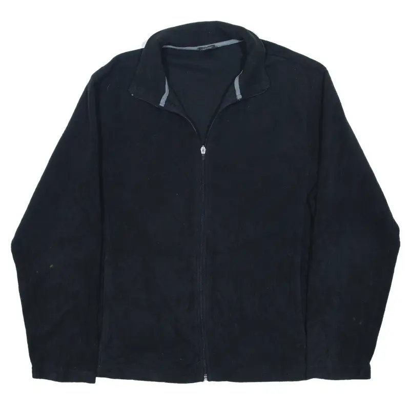 STARTER Fleece Jacket Black Mens M