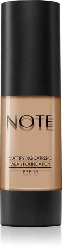 Note Cosmetique Mattifying Extreme Wear Mattifying Foundation 02 Natural Beige 30 ml