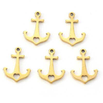 PVD Vacuum Plating 304 Stainless Steel Charms