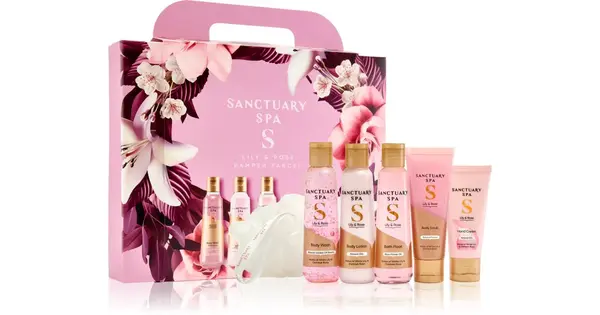Sanctuary Spa Lily & Rose Body Travel Kit
