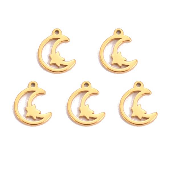 304 Stainless Steel Charms