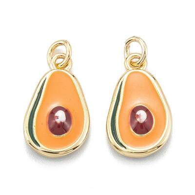 Brass Enamel Charms