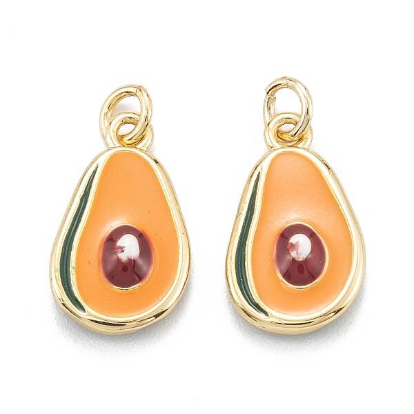Brass Enamel Charms