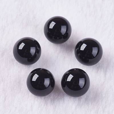Natural Black Onyx Beads