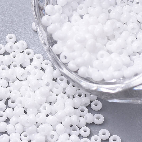 8/0 Grade A Round Glass Seed Beads