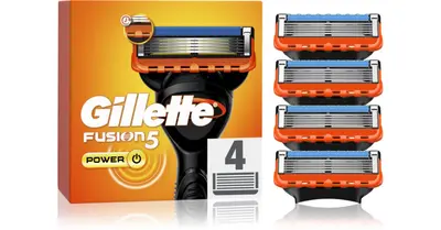 Gillette Fusion5 Power Replacement Blades 4 Piece