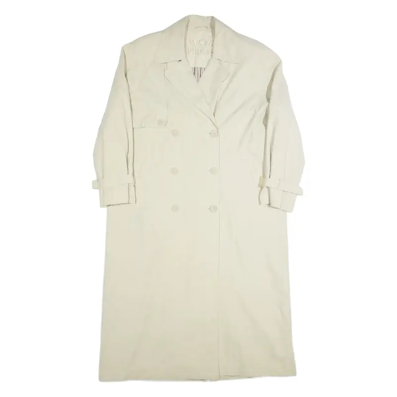 Womens Trench Coat Beige UK 12