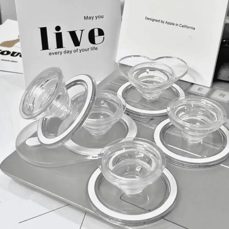 Magnetic Phone Holder, Retractable Phone Holder, Lightweight Phone Stand, Universal Mobile Phone Accessories for Home & Offi...