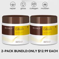 BANKIT Collagen Deep Repair Conditioner with Monaco Argan Oil - 2 PCS, 500 ml/16.9 oz Hair Care Repair for Dry & Frizzy Hair,...