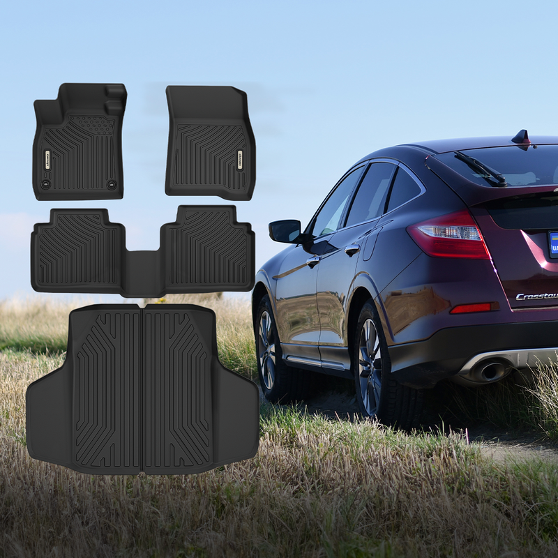 OEDRO Floor Mats & Cargo Trunk Liners All-Weather for 2023-2025 Honda Accord & Accord Hybrid