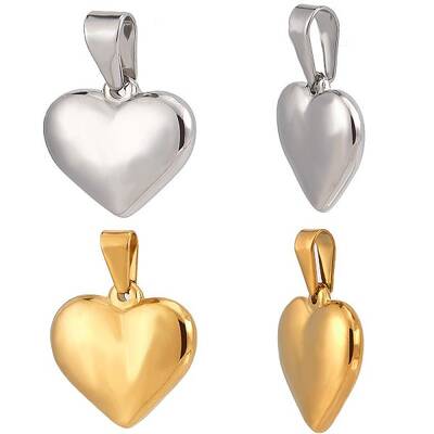 10Pcs 2 Colors 304 Stainless Steel Pendants