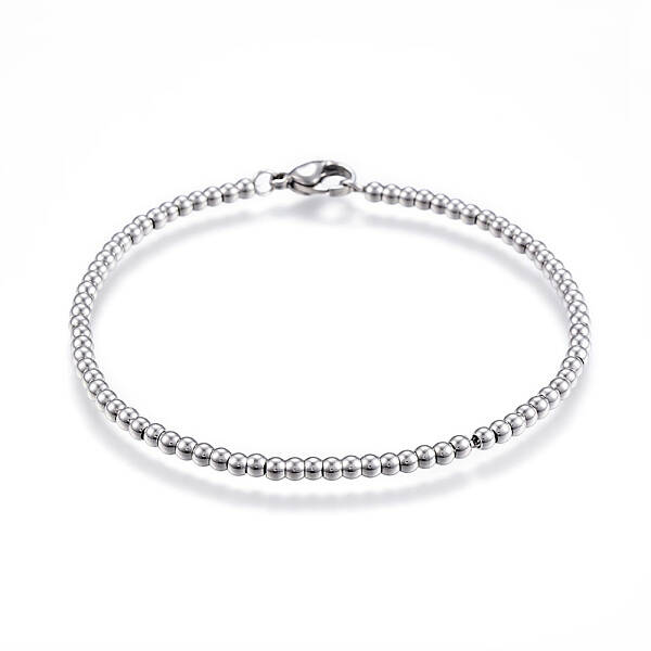 Tarnish Resistant 304 Stainless Steel Ball Chain Bracelets