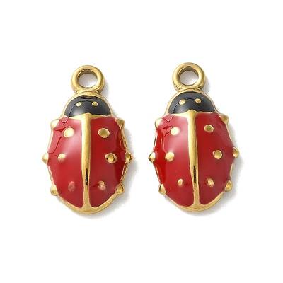 304 Stainless Steel Enamel Charms