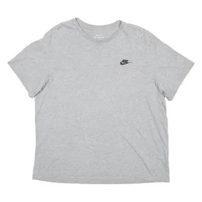 NIKE Mens T-Shirt Grey XL