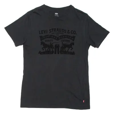 LEVI'S Mens T-Shirt Black S