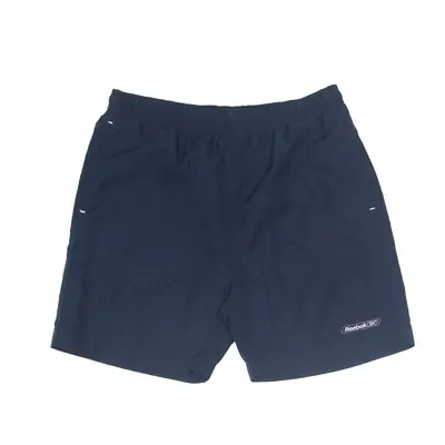REEBOK Mesh Lined Sports Shorts Blue Relaxed Boys L W28